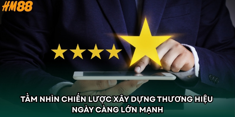 Tầm nhìn chiến lược xây dựng thương hiệu ngày càng lớn mạnh